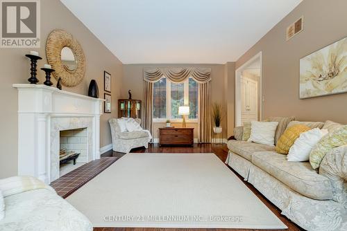 40 Parkend Avenue, Brampton (Brampton South), ON - Indoor With Fireplace