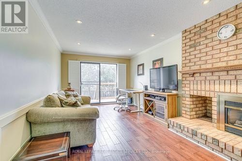 3544 Wass Crescent, Oakville, ON - Indoor Photo Showing Living Room With Fireplace