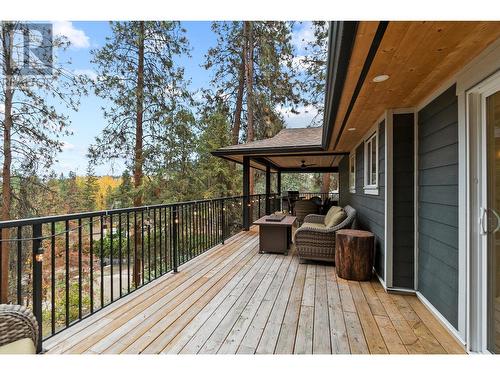 600 Thorneloe Road, Kelowna, BC - Outdoor With Deck Patio Veranda With Exterior