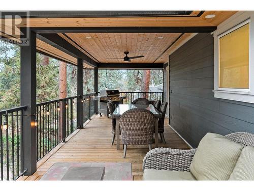 600 Thorneloe Road, Kelowna, BC - Outdoor With Deck Patio Veranda With Exterior