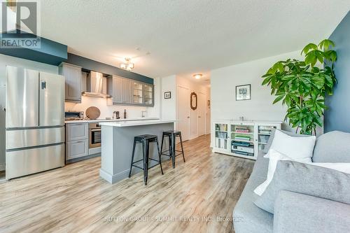 707 - 155 Legion Road N, Toronto (Mimico), ON - Indoor Photo Showing Kitchen With Stainless Steel Kitchen