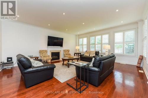 2522 Lyndhurst Drive, Oakville (Iroquois Ridge North), ON - Indoor Photo Showing Living Room With Fireplace