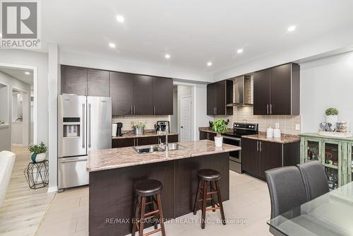 57 Larry Crescent, Haldimand, ON - Indoor Photo Showing Kitchen With Double Sink With Upgraded Kitchen