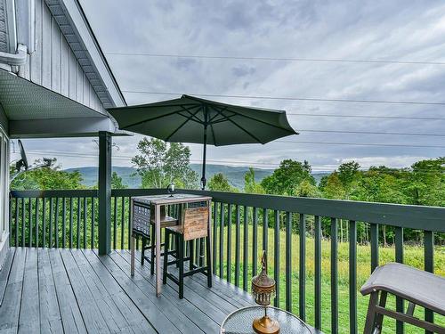 View - 16-330 Rue De La Grande-Corniche, Sainte-Adèle, QC - Outdoor With Deck Patio Veranda With Exterior