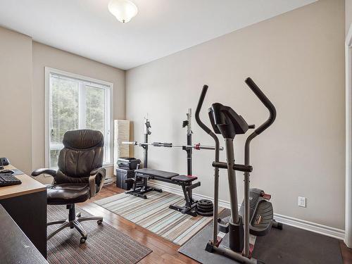 Chambre Ã Â coucher - 412-3350 Boul. De La Concorde E., Laval (Duvernay), QC - Indoor Photo Showing Gym Room