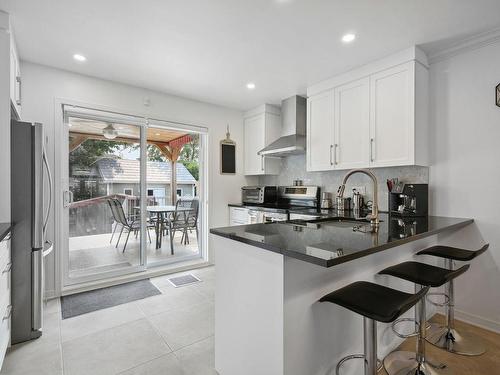 Cuisine - 370 Rue De L'Église, Napierville, QC - Indoor Photo Showing Kitchen With Upgraded Kitchen