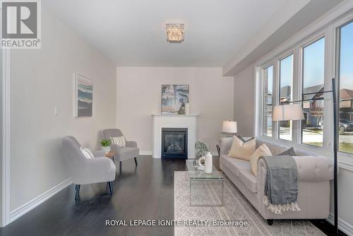 60 Paul Rexe Boulevard, Peterborough (Otonabee), ON - Indoor Photo Showing Living Room With Fireplace