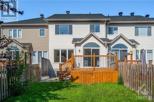 2276 Brockstone Crescent, Ottawa, ON - Outdoor With Deck Patio Veranda