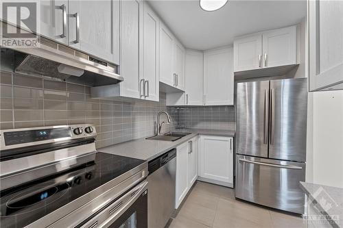 2020 Jasmine Crescent Unit#410, Ottawa, ON - Indoor Photo Showing Kitchen With Upgraded Kitchen