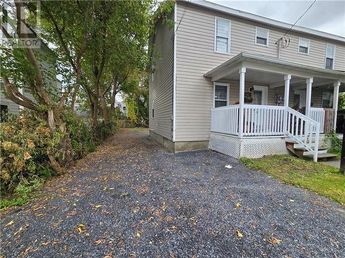 A view of the driveway beside Unit 307 - 307-309 Prince Arthur Street, Cornwall, ON - Outdoor With Deck Patio Veranda