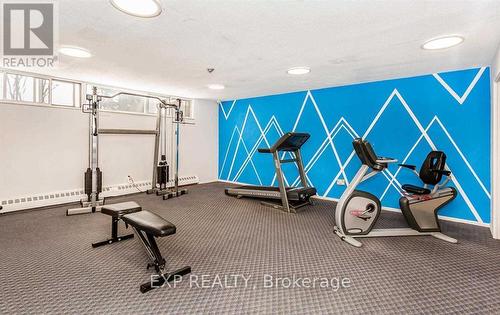 407 - 3120 Kirwin Avenue, Mississauga (Cooksville), ON - Indoor Photo Showing Gym Room