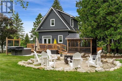 117 Hawthorn Lane, Eugenia, ON - Outdoor With Deck Patio Veranda