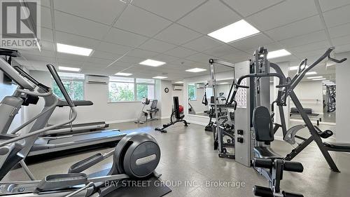 309 - 7811 Yonge Street, Markham (Thornhill), ON - Indoor Photo Showing Gym Room