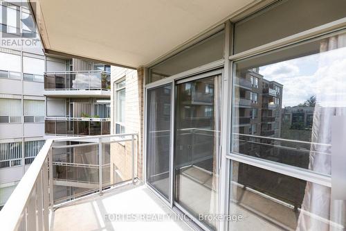 404 - 650 Lawrence Avenue W, Toronto (Englemount-Lawrence), ON - Outdoor With Balcony With Exterior