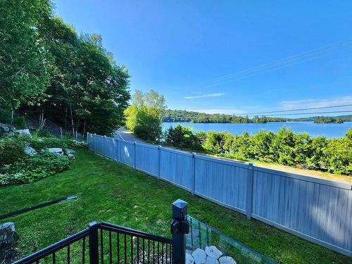 Backyard - 96 Ch. Du Lac-Louisa N., Wentworth, QC - Outdoor With Body Of Water With Backyard