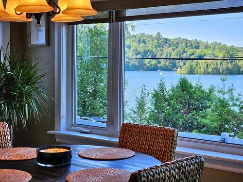 Dining room - 96 Ch. Du Lac-Louisa N., Wentworth, QC - Indoor With Body Of Water