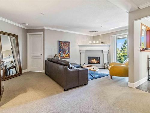 311-27 Songhees Rd, Victoria, BC - Indoor Photo Showing Living Room With Fireplace