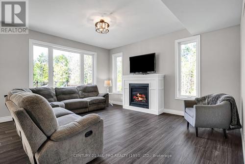 134 Lawson Road, Brighton, ON - Indoor Photo Showing Living Room With Fireplace