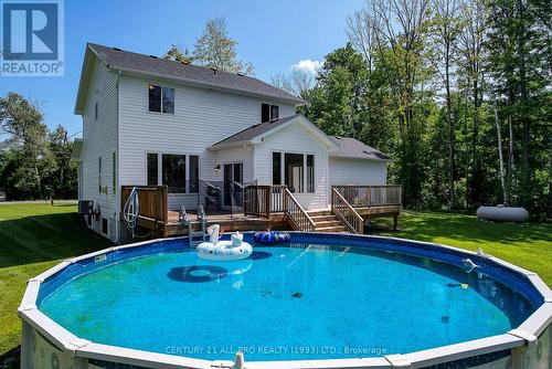 134 Lawson Road, Brighton, ON - Outdoor With Above Ground Pool With Backyard With Exterior