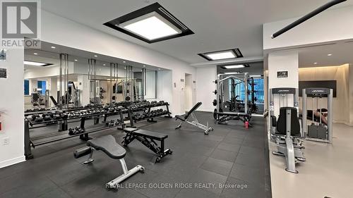 2607 - 99 Broadway Avenue, Toronto, ON - Indoor Photo Showing Gym Room