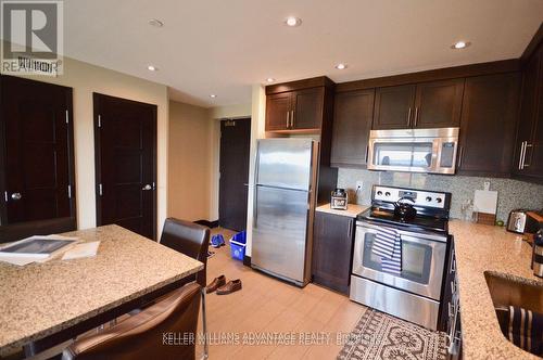 1113 - 1235 Richmond Street, London, ON - Indoor Photo Showing Kitchen With Stainless Steel Kitchen