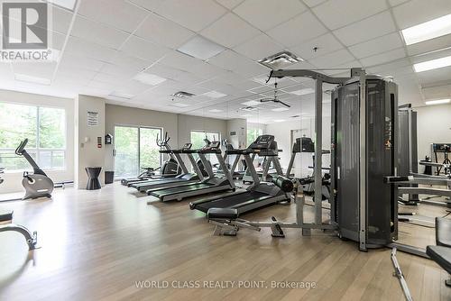 204 - 8 Maison Parc Court, Vaughan, ON - Indoor Photo Showing Gym Room