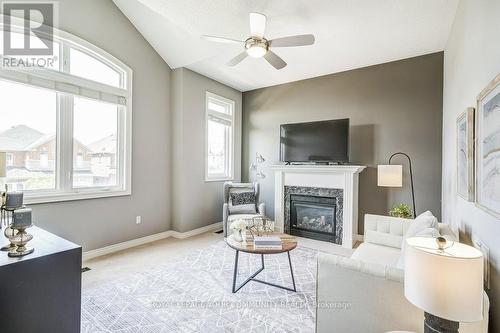 54 Butterwood Lane, Whitchurch-Stouffville (Stouffville), ON - Indoor Photo Showing Living Room With Fireplace