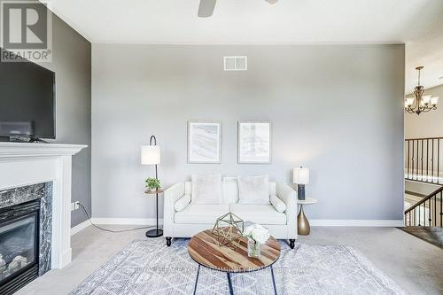 54 Butterwood Lane, Whitchurch-Stouffville (Stouffville), ON - Indoor Photo Showing Living Room With Fireplace