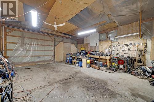 90 Trafalgar Road, Erin, ON - Indoor Photo Showing Garage