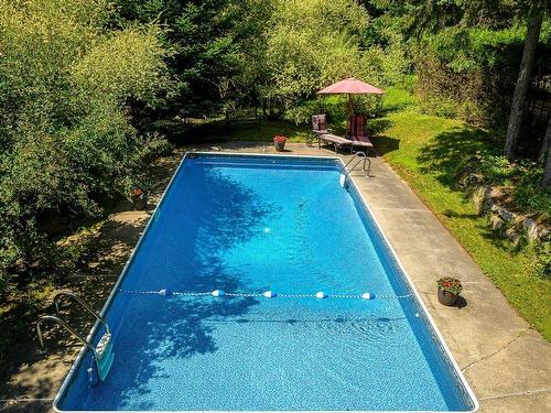 Piscine - 10 Rue Jean, Morin-Heights, QC - Outdoor With In Ground Pool With Backyard