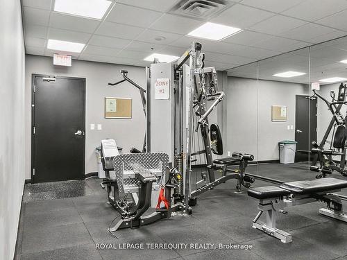 1423-38 Joe Shuster Way, Toronto, ON - Indoor Photo Showing Gym Room