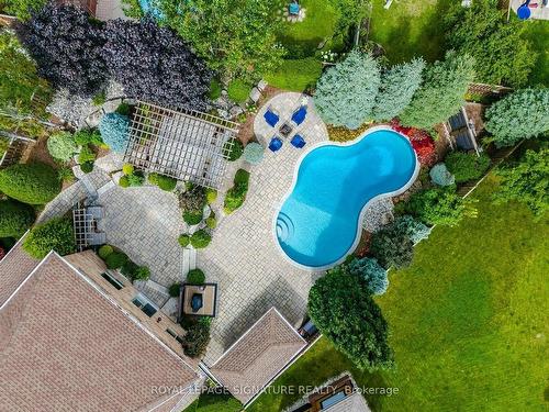 30 Stone St, Halton Hills, ON - Outdoor With In Ground Pool