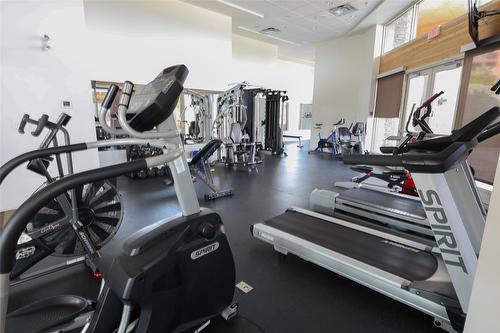 408-3205 Skyview Lane, West Kelowna, BC - Indoor Photo Showing Gym Room