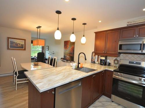 Kitchen - 1-300 Rue Du Mont-Plaisant, Mont-Tremblant, QC - Indoor Photo Showing Kitchen With Upgraded Kitchen