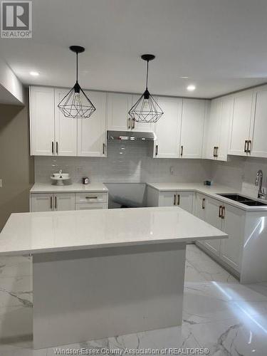 522 Lesperance Unit# Lower, Tecumseh, ON - Indoor Photo Showing Kitchen