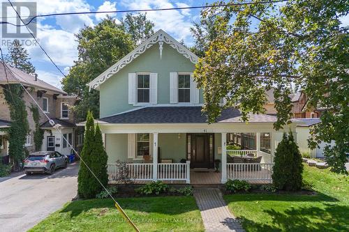 41 Bond St Street W, Kawartha Lakes (Lindsay), ON - Outdoor With Deck Patio Veranda With Facade