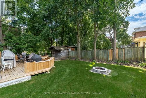 41 Bond St Street W, Kawartha Lakes (Lindsay), ON - Outdoor With Deck Patio Veranda With Backyard