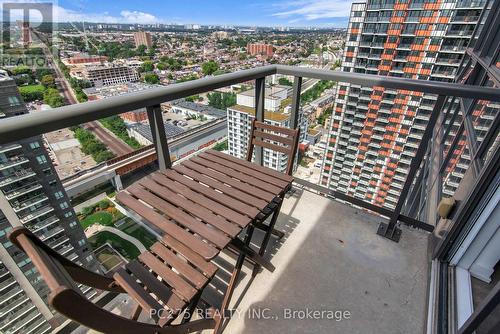 2708 - 1410 Dupont Street, Toronto (Dovercourt-Wallace Emerson-Junction), ON - Outdoor With Balcony With View