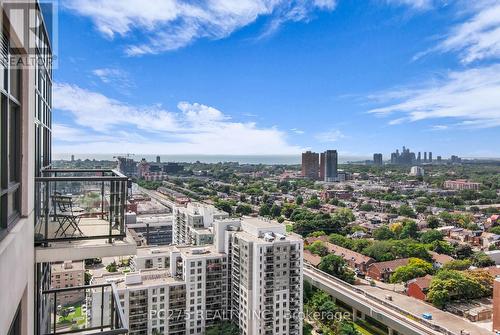 2708 - 1410 Dupont Street, Toronto (Dovercourt-Wallace Emerson-Junction), ON - Outdoor With Balcony With View