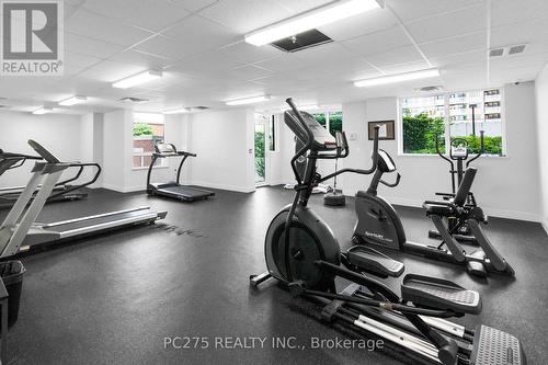 2708 - 1410 Dupont Street, Toronto (Dovercourt-Wallace Emerson-Junction), ON - Indoor Photo Showing Gym Room