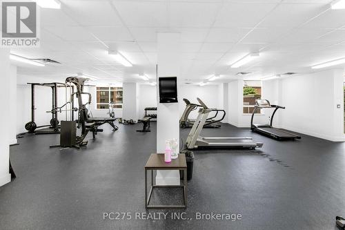 2708 - 1410 Dupont Street, Toronto (Dovercourt-Wallace Emerson-Junction), ON - Indoor Photo Showing Gym Room