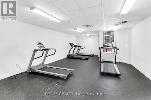 2708 - 1410 Dupont Street, Toronto (Dovercourt-Wallace Emerson-Junction), ON - Indoor Photo Showing Gym Room