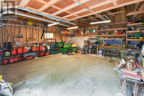 1170-A Dam Road, Hastings Highlands, ON - Indoor Photo Showing Garage