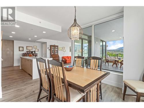 1588 Ellis Street Unit# 909, Kelowna, BC - Indoor Photo Showing Dining Room