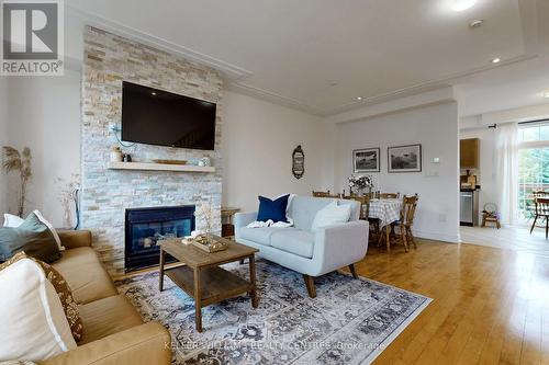 10 - 10 Post Oak Drive, Richmond Hill, ON - Indoor Photo Showing Living Room With Fireplace