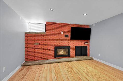 221 Gray Road, Hamilton, ON - Indoor With Fireplace