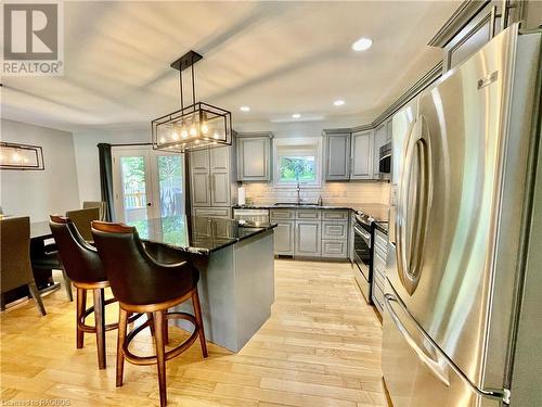 23 Fred Street, Mildmay, ON - Indoor Photo Showing Kitchen With Stainless Steel Kitchen With Upgraded Kitchen