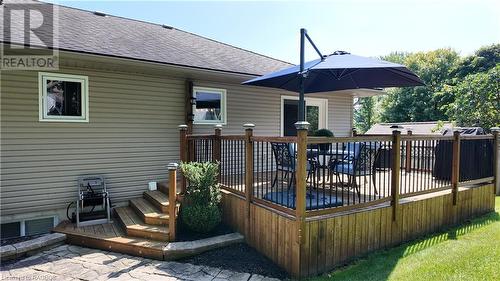 23 Fred Street, Mildmay, ON - Outdoor With Deck Patio Veranda With Exterior