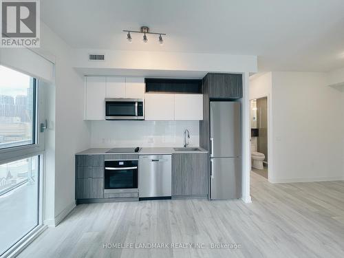 2810 - 100 Dalhousie Street, Toronto, ON - Indoor Photo Showing Kitchen