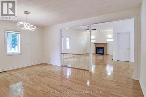 24 Turtle Path, Ramara (Brechin), ON - Indoor Photo Showing Other Room With Fireplace